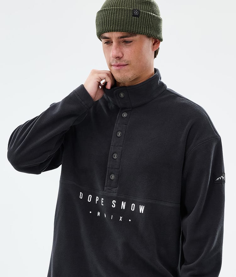 Dope Comfy Fleecetröja Herr Black, Bild 2 av 6