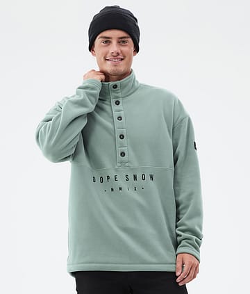 Dope Comfy Fleecetröja Man Faded Green
