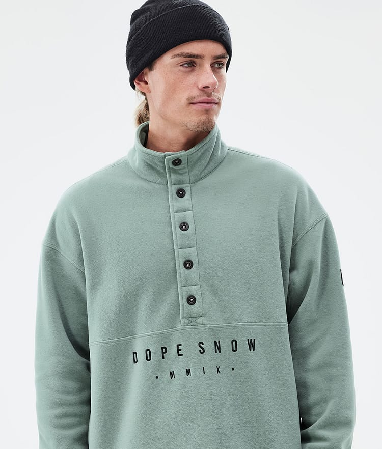 Dope Comfy Fleecetröja Herr Faded Green