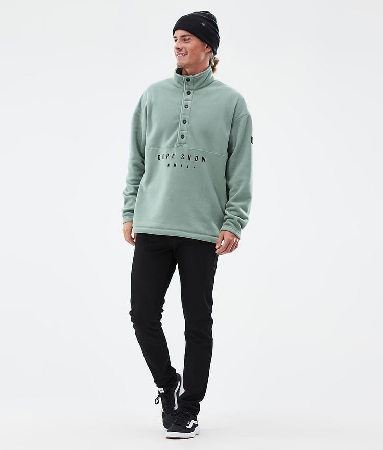 Dope Comfy Fleecetröja Herr Faded Green