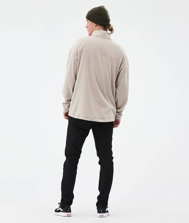 Dope Comfy Fleecetröja Herr Sand/Black Renewed, Bild 4 av 6