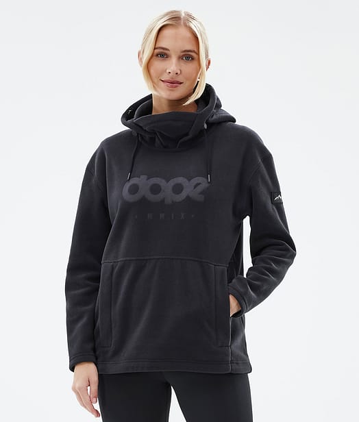 Dope Cozy II W Fleecehood Dam Black