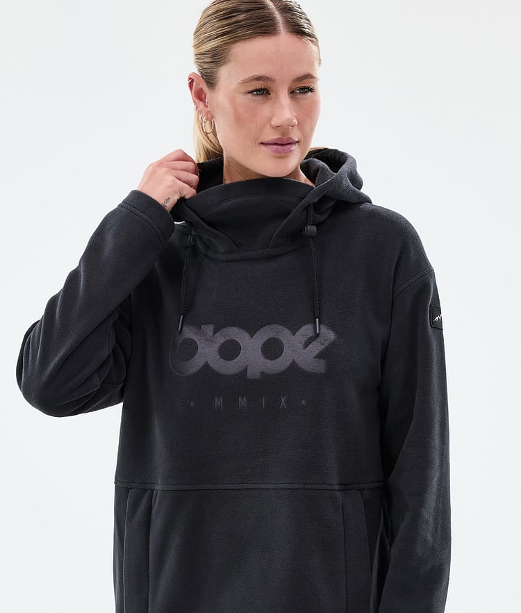 Dope Cozy II W Fleecehood Dam Black, Bild 2 av 7
