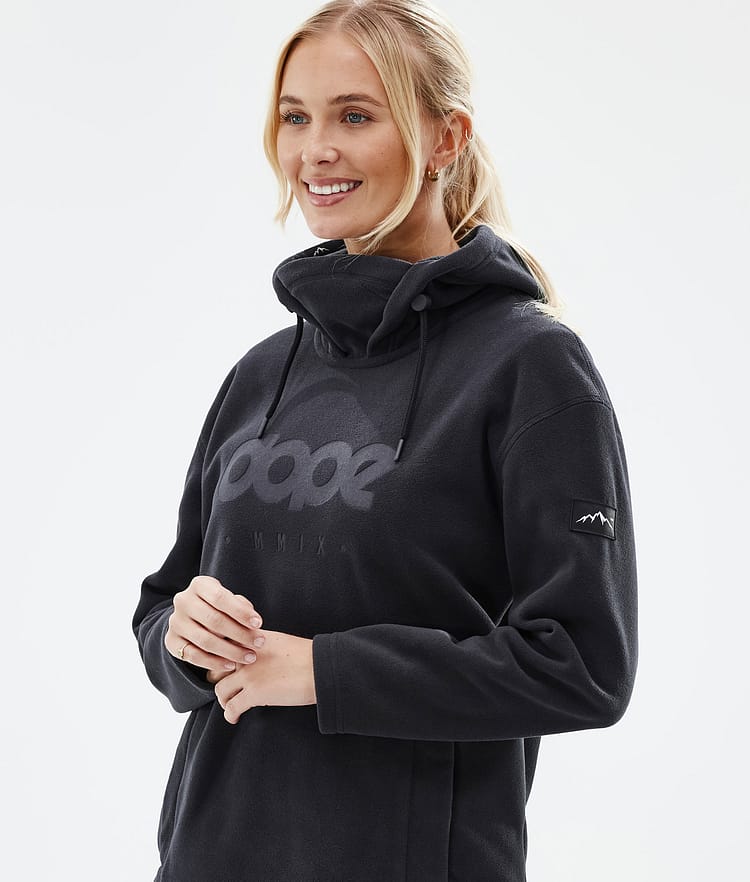 Dope Cozy II W Fleecehood Dam Black Renewed, Bild 2 av 7