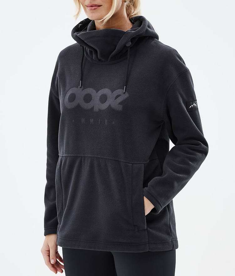 Dope Cozy II W Fleecehood Dam Black