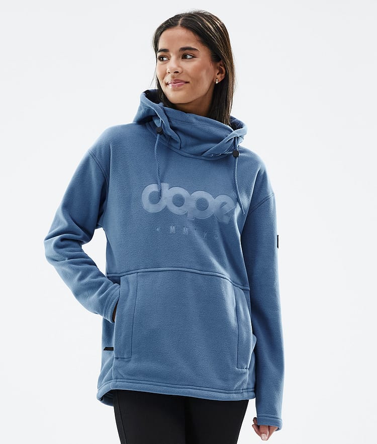 Dope Cozy II W Fleecehood Dam Blue Steel, Bild 1 av 8
