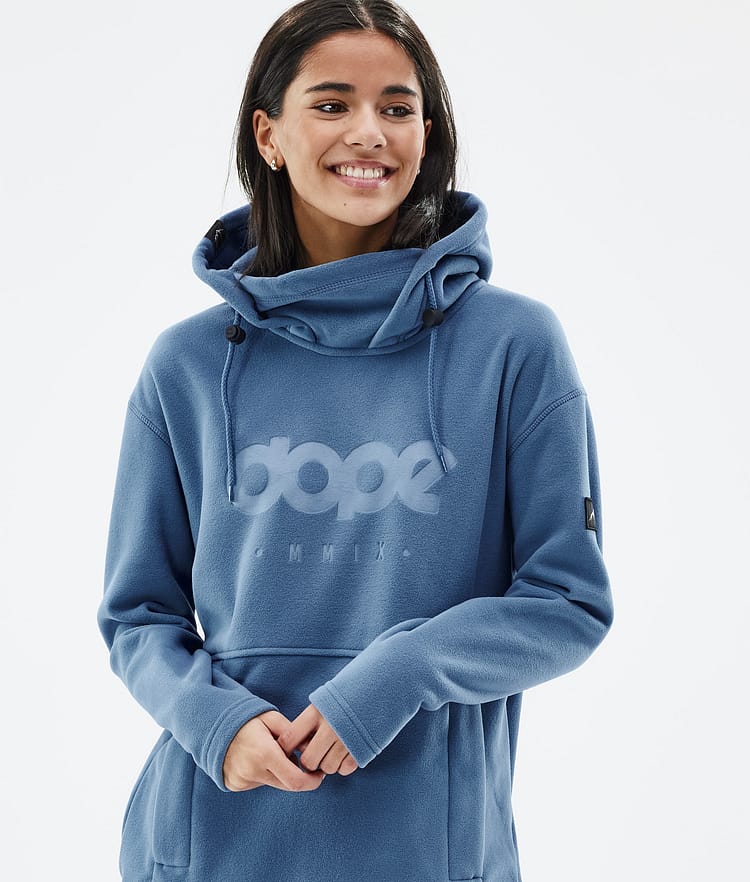 Dope Cozy II W Fleecehood Dam Blue Steel, Bild 2 av 8