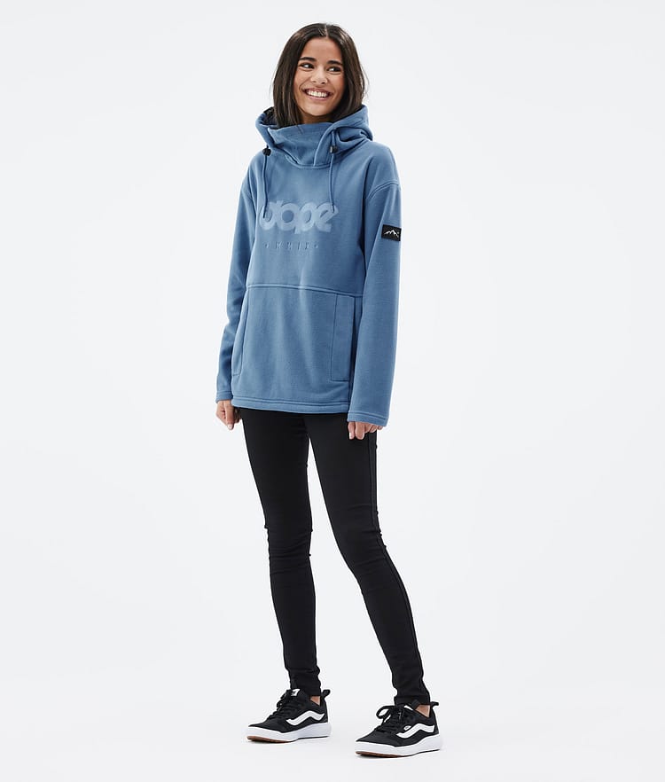 Dope Cozy II W Fleecehood Dam Blue Steel, Bild 3 av 8