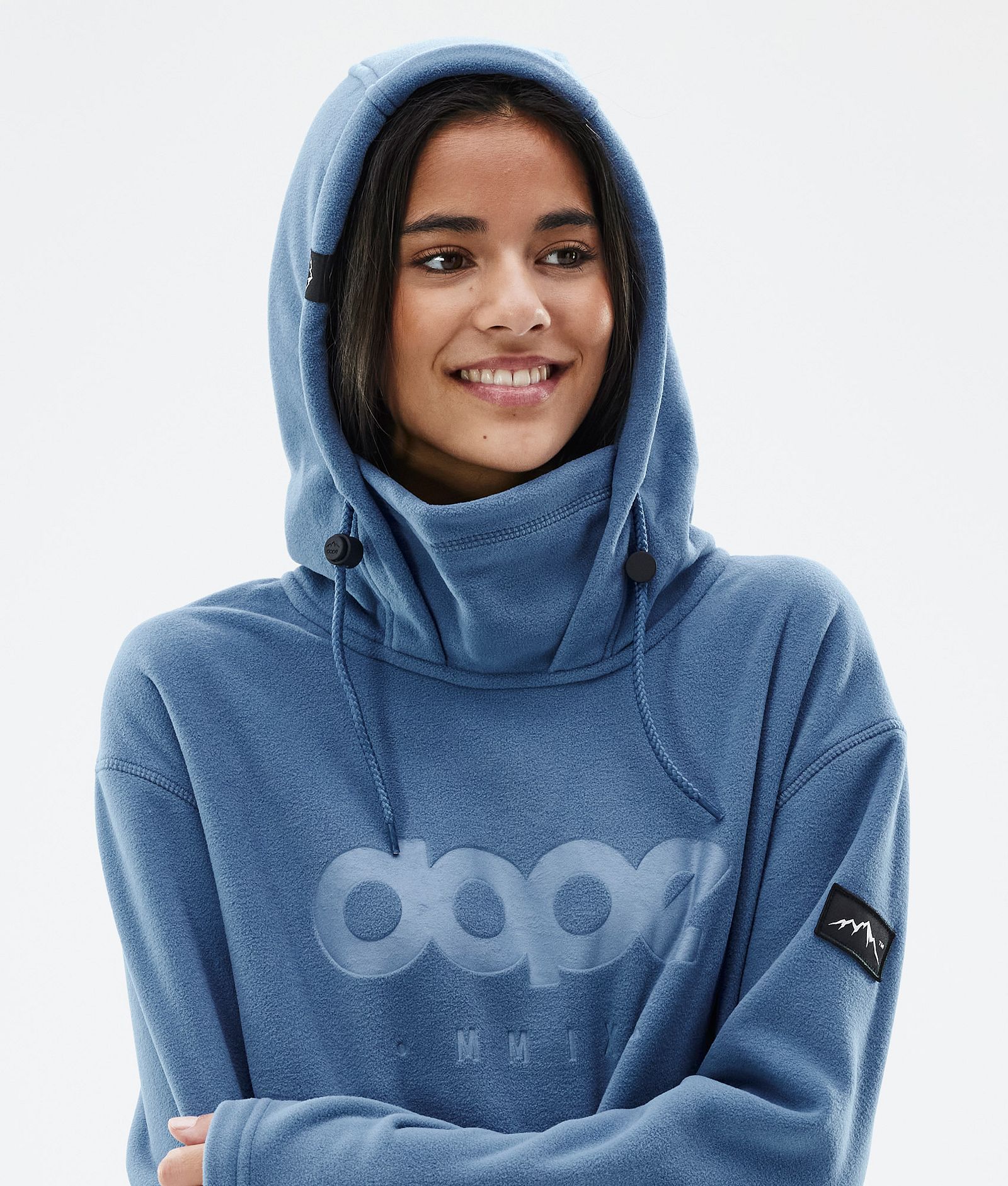 Dope Cozy II W Fleecehood Dam Blue Steel, Bild 5 av 8