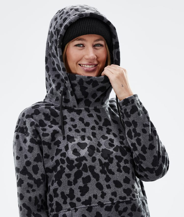 Dope Cozy II W Fleecehood Dam Dots Phantom, Bild 5 av 8