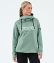 Dope Cozy II W Fleecehood Dam Faded Green