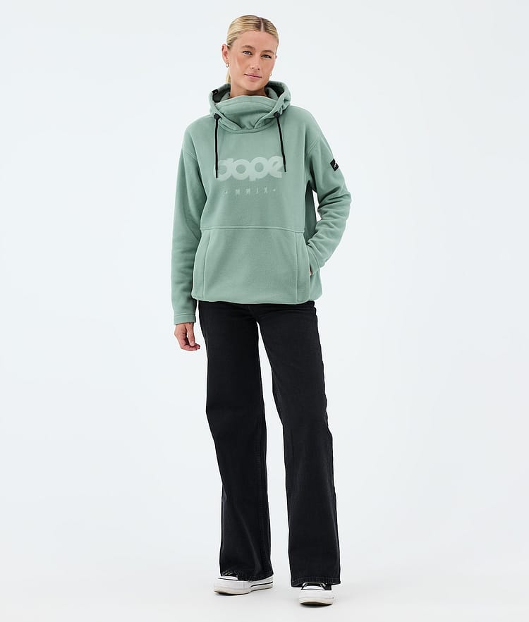 Dope Cozy II W Fleecehood Dam Faded Green, Image 3 of 7