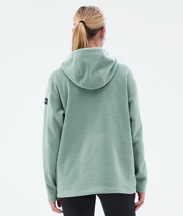 Dope Cozy II W Fleecehood Dam Faded Green, Bild 6 av 7
