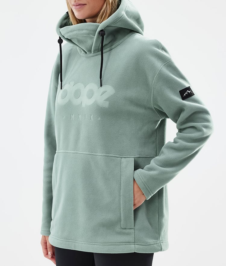 Dope Cozy II W Fleecehood Dam Faded Green