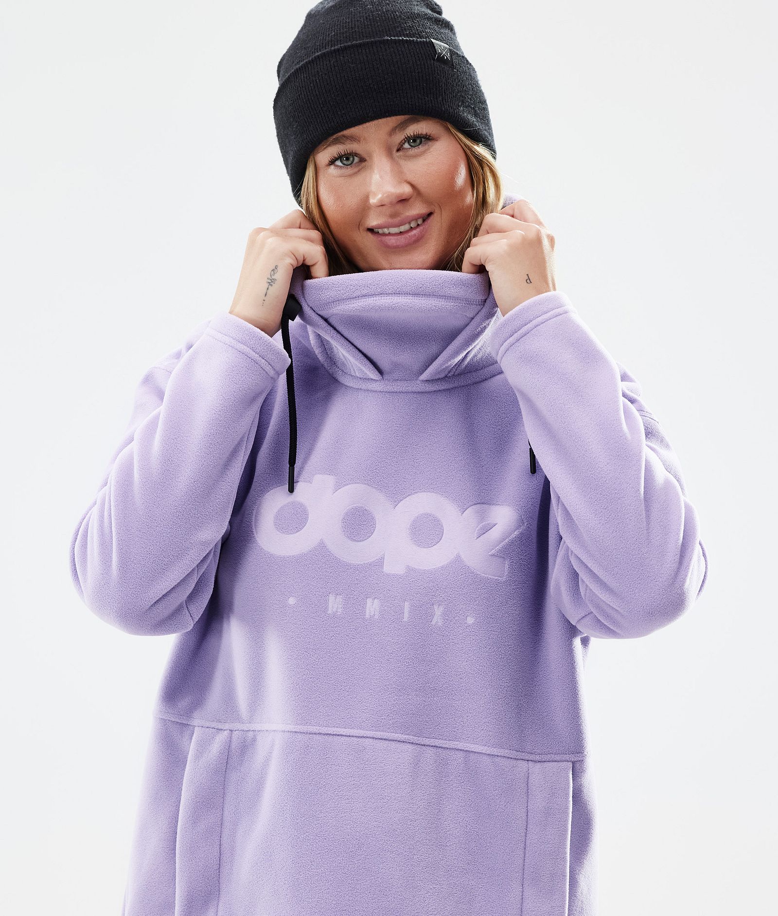 Dope Cozy II W Fleecehood Dam Faded Violet Renewed, Bild 2 av 7