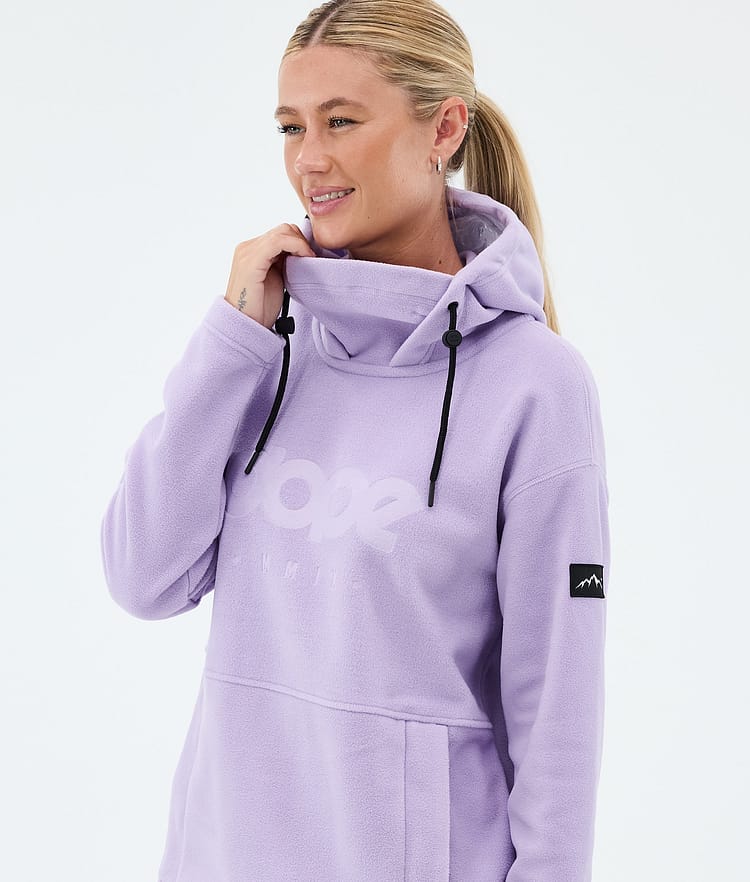 Dope Cozy II W Fleecehood Dam Faded Violet, Bild 2 av 7