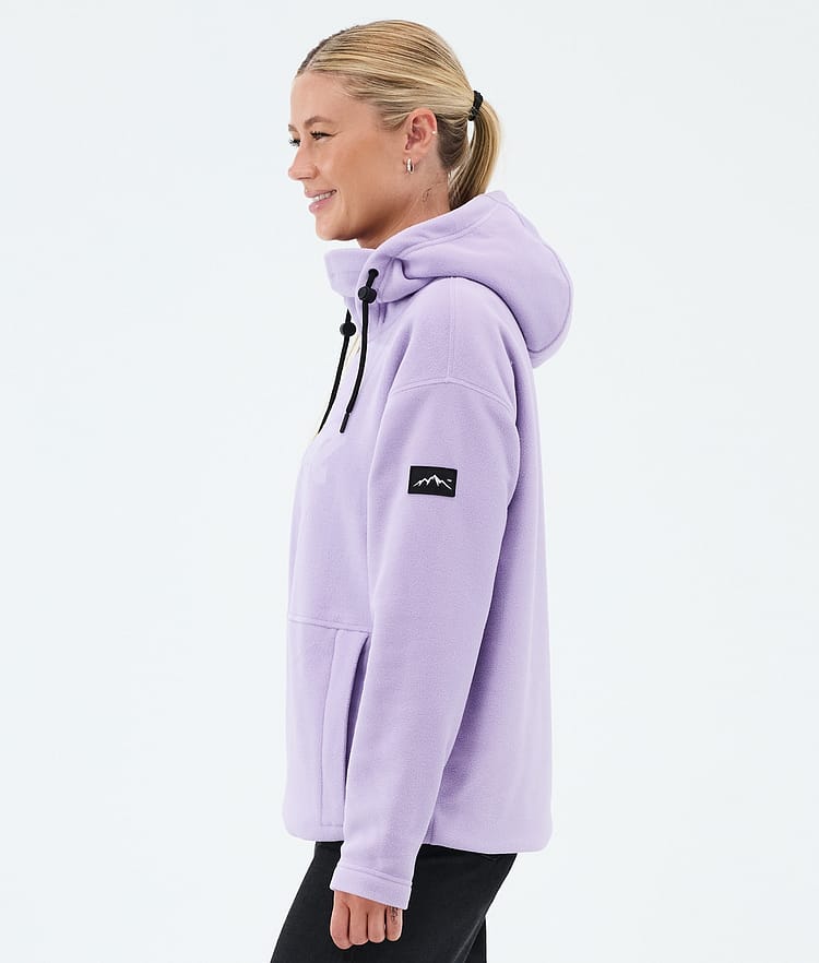 Dope Cozy II W Fleecehood Dam Faded Violet, Bild 5 av 7