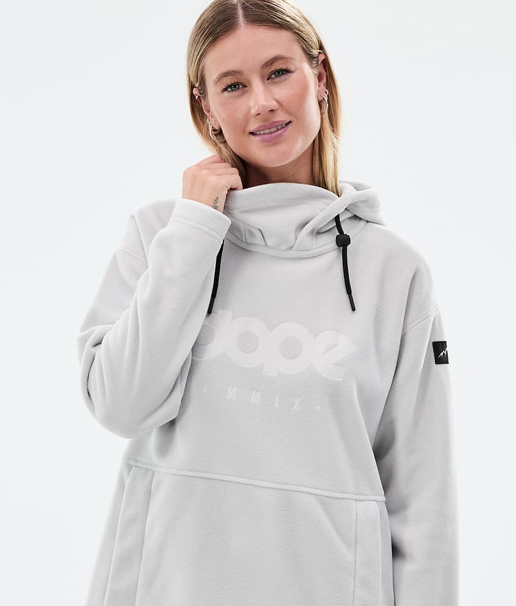 Dope Cozy II W Fleecehood Dam Light Grey, Bild 2 av 7