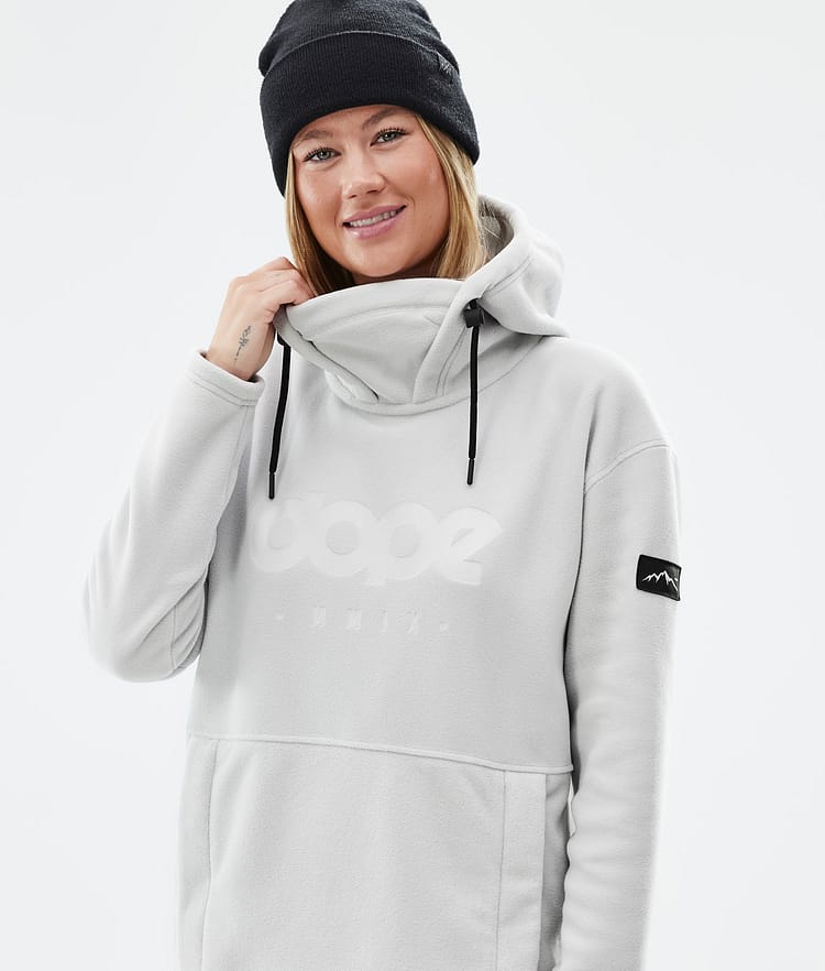 Dope Cozy II W Fleecehood Dam Light Grey, Bild 2 av 7