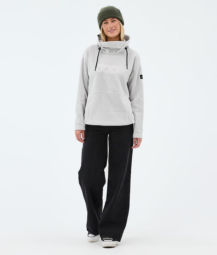 Dope Cozy II W Fleecehood Dam Light Grey, Image 3 of 7