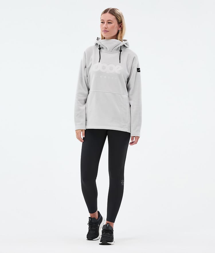 Dope Cozy II W Fleecehood Dam Light Grey, Bild 3 av 7