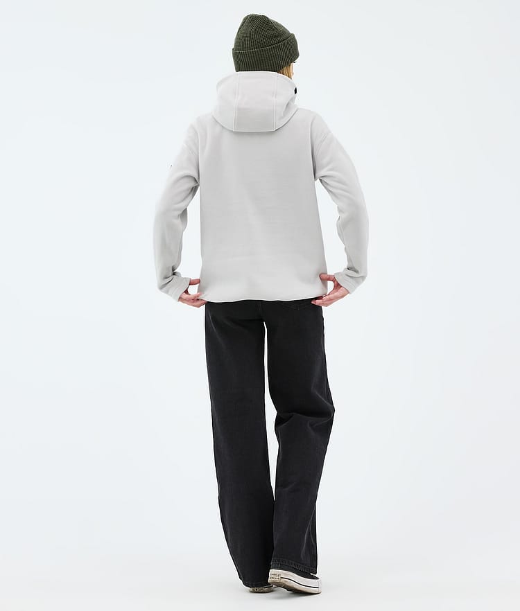 Dope Cozy II W Fleecehood Dam Light Grey, Image 4 of 7