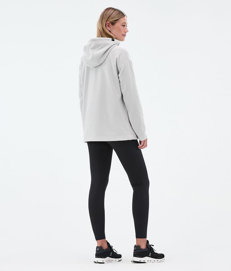 Dope Cozy II W Fleecehood Dam Light Grey, Bild 4 av 7