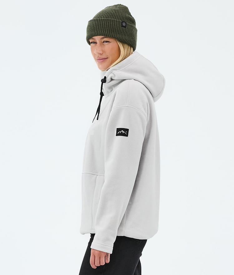 Dope Cozy II W Fleecehood Dam Light Grey, Image 5 of 7