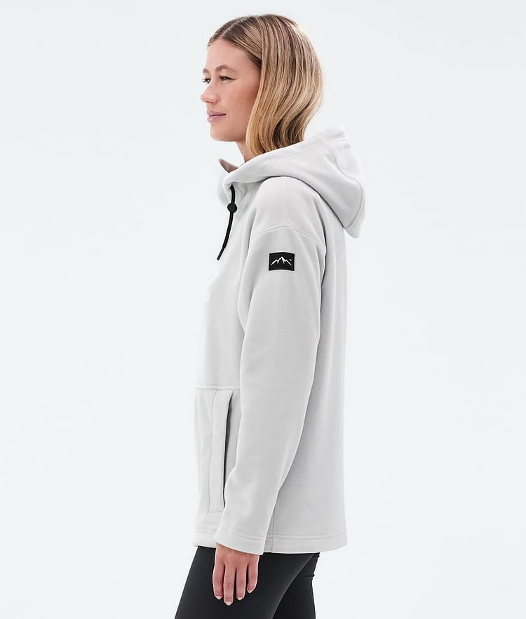 Dope Cozy II W Fleecehood Dam Light Grey, Bild 5 av 7