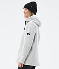 Dope Cozy II W Fleecehood Dam Light Grey, Bild 5 av 7