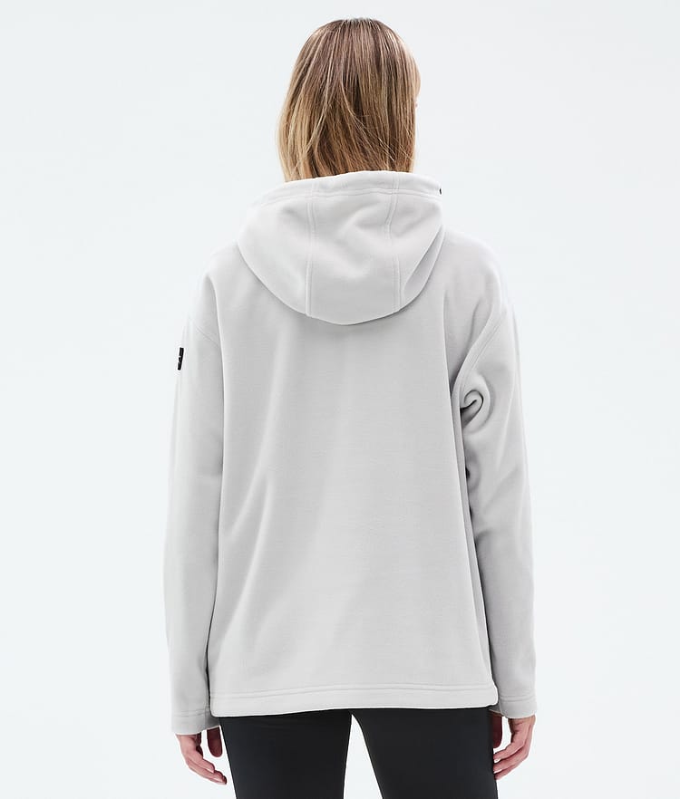 Dope Cozy II W Fleecehood Dam Light Grey, Bild 6 av 7