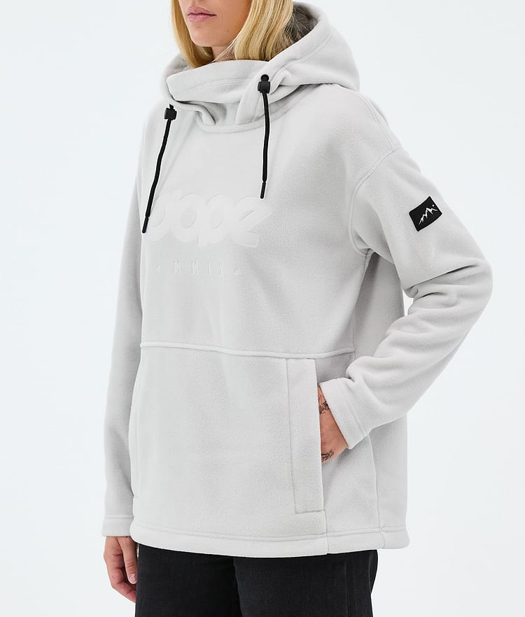 Dope Cozy II W Fleecehood Dam Light Grey, Image 7 of 7