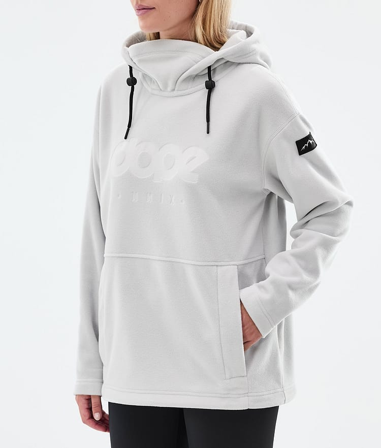 Dope Cozy II W Fleecehood Dam Light Grey, Bild 7 av 7