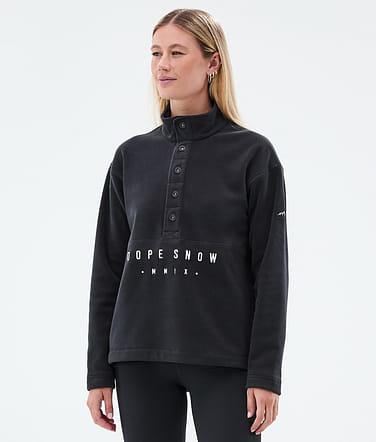 Dope Comfy W Fleecetröja Dam Black