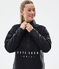 Dope Comfy W Fleecetröja Dam Black Renewed, Bild 2 av 6