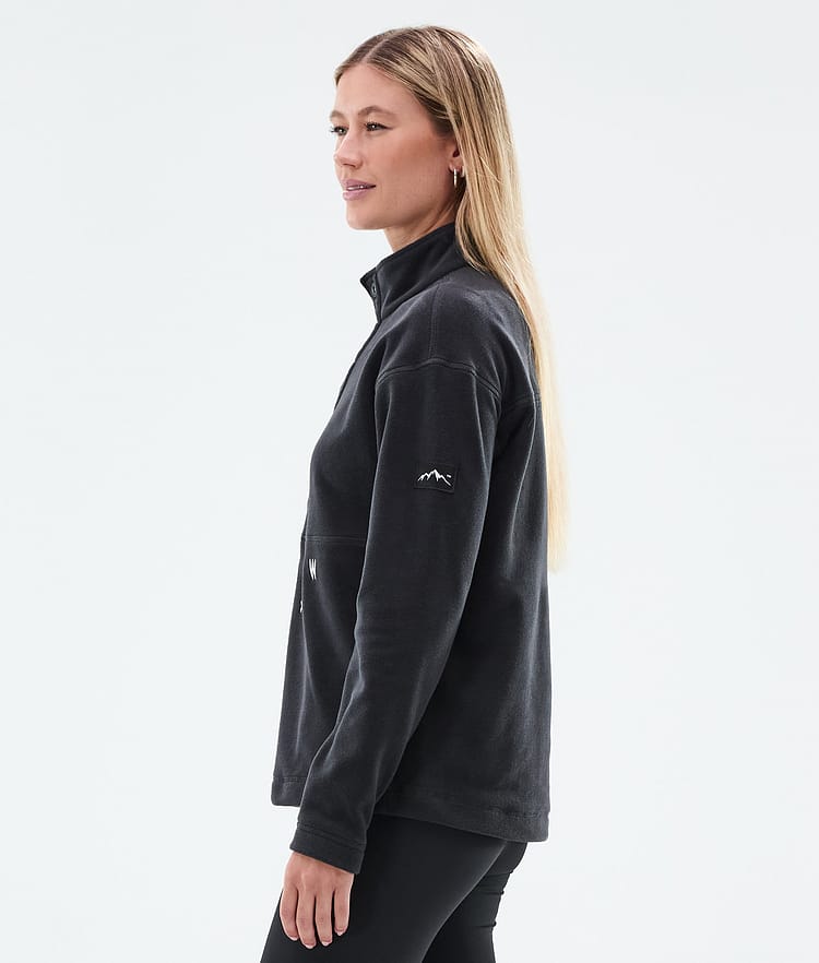 Dope Comfy W Fleecetröja Dam Black, Bild 5 av 6