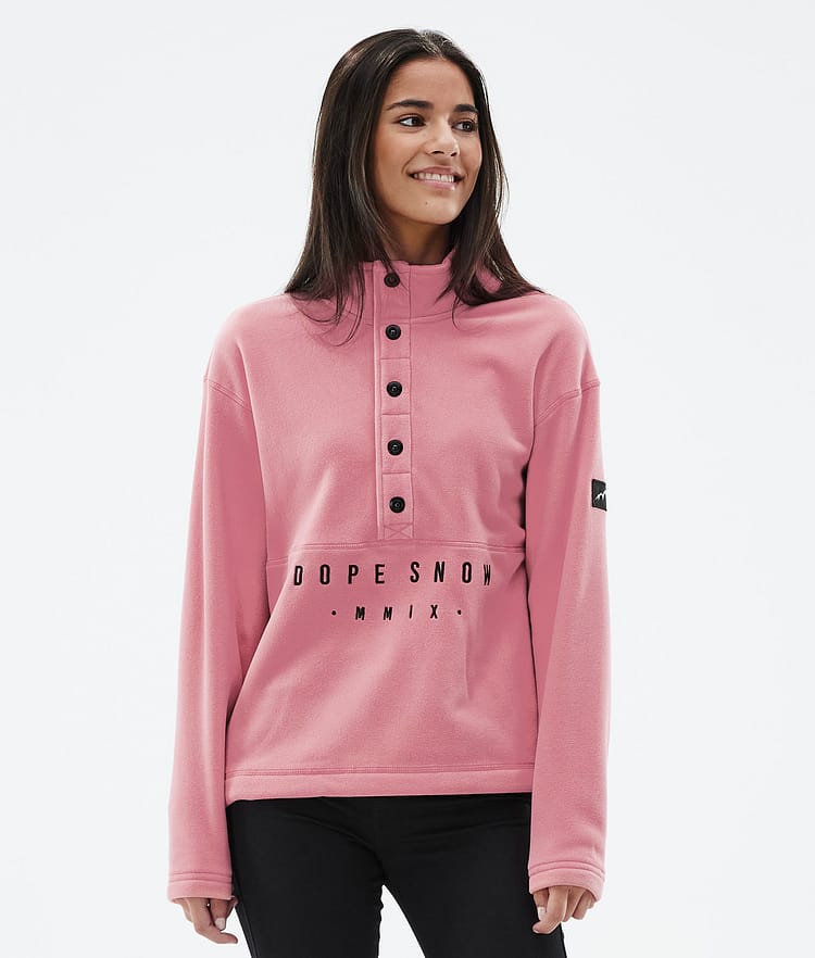 Dope Comfy W Fleecetröja Dam Pink, Bild 1 av 7