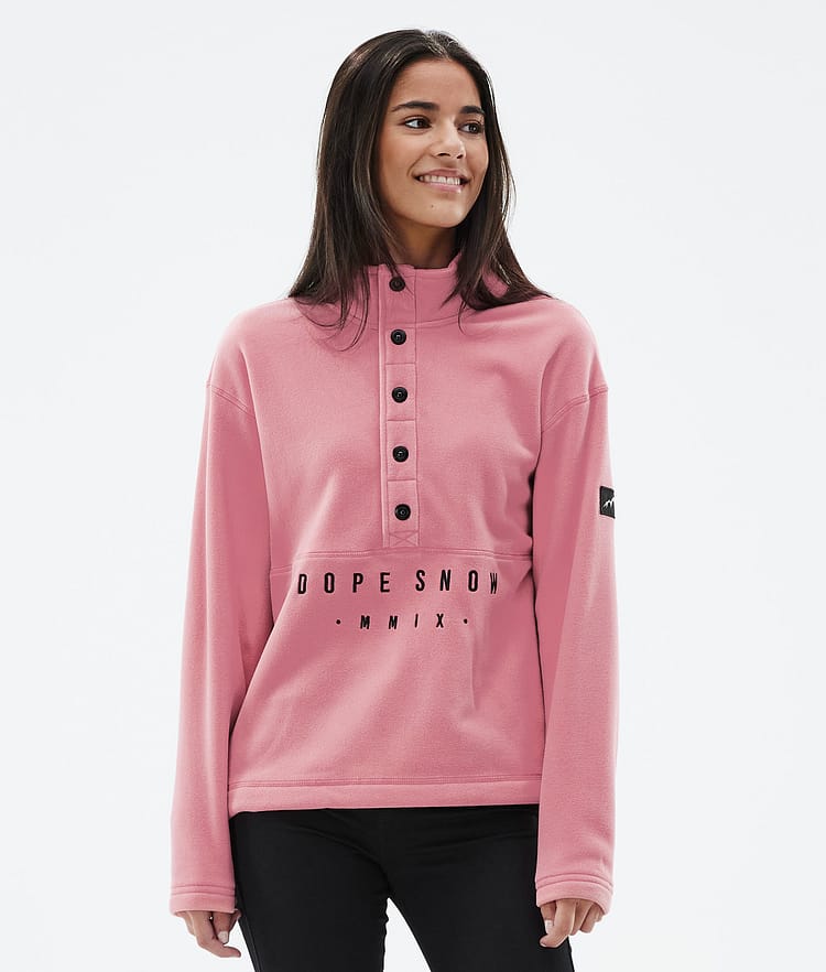 Dope Comfy W Fleecetröja Dam Pink