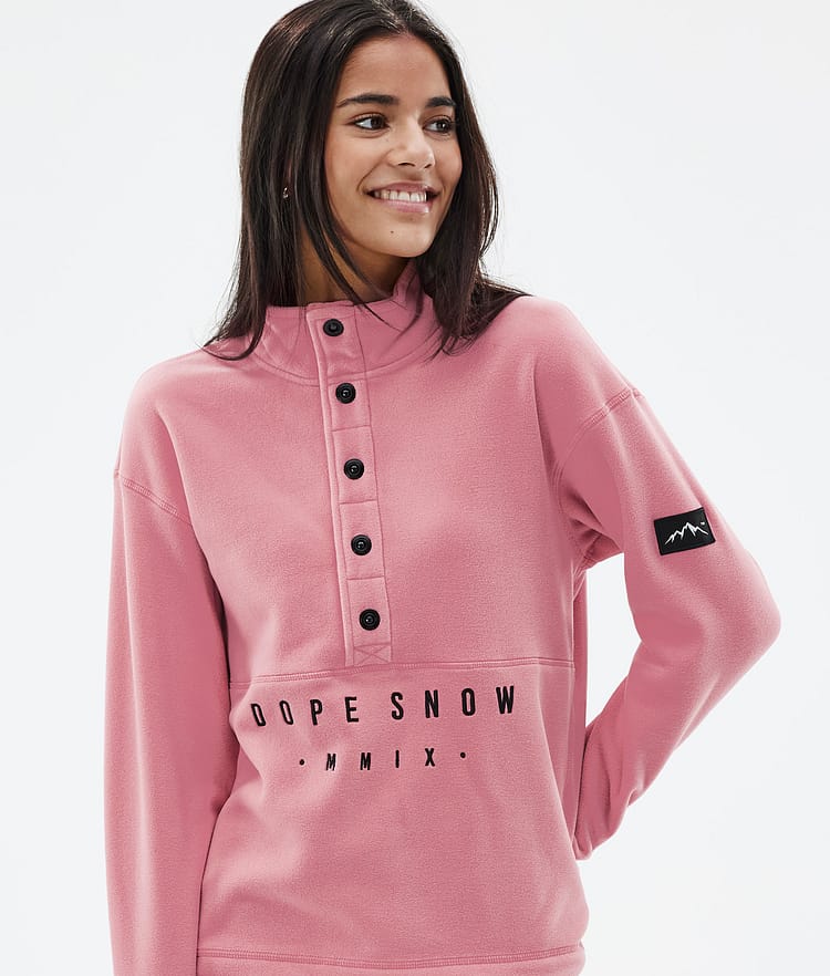 Dope Comfy W Fleecetröja Dam Pink, Bild 2 av 7