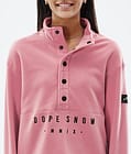 Dope Comfy W Fleecetröja Dam Pink Renewed, Bild 7 av 7