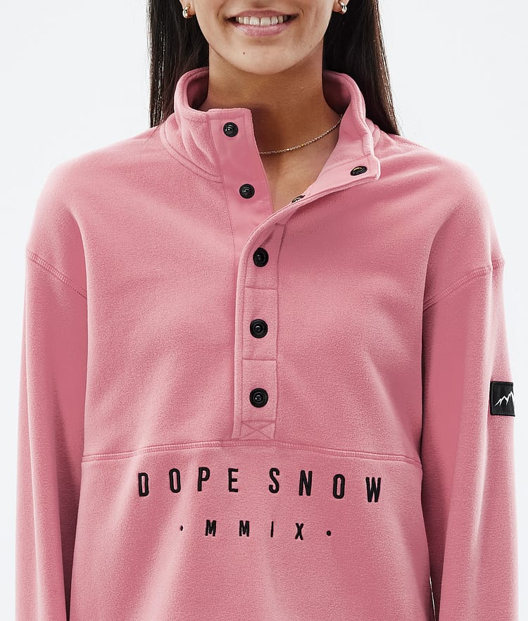 Dope Comfy W Fleecetröja Dam Pink Renewed, Bild 7 av 7