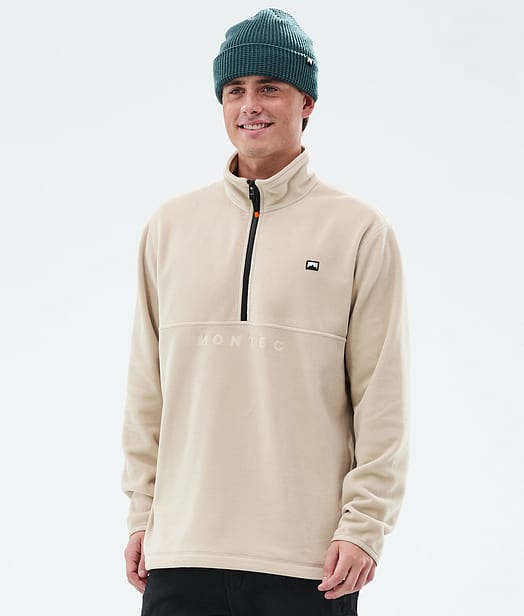 Montec Echo Fleecetröja Herr Sand