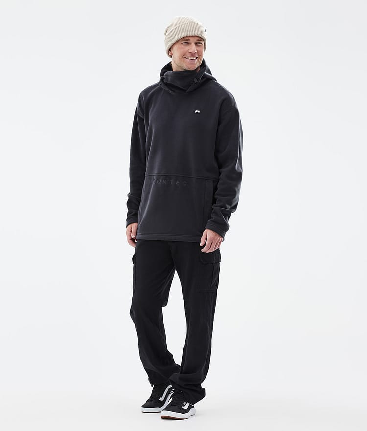 Montec Delta Fleecehood Herr Black Renewed, Bild 3 av 7