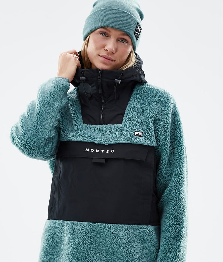 Montec Lima W 22 Fleecehood Dam Atlantic/Black, Bild 2 av 10