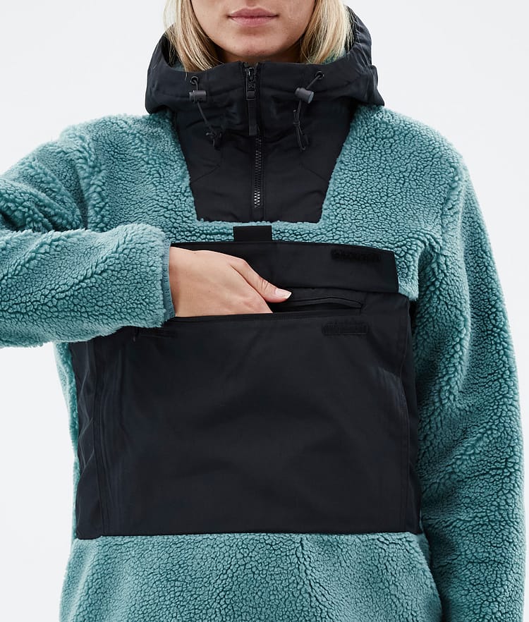 Montec Lima W 22 Fleecehood Dam Atlantic/Black, Bild 8 av 10