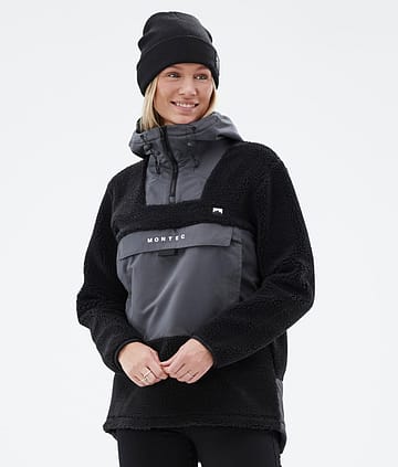 Montec Lima W 22 Fleecehood Dam Black/Phantom