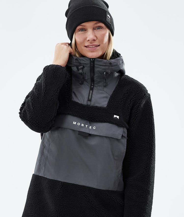 Montec Lima W 22 Fleecehood Dam Black/Phantom, Bild 2 av 10