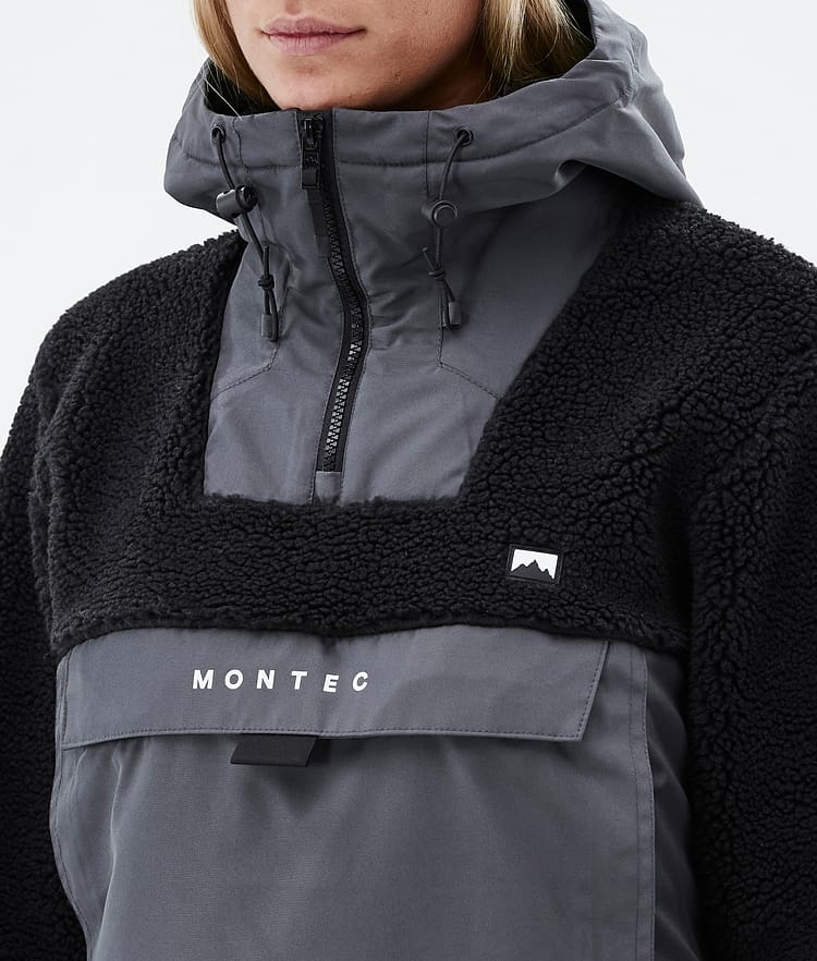 Montec Lima W 22 Fleecehood Dam Black/Phantom, Bild 9 av 10