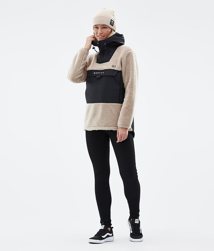 Montec Lima W 22 Fleecehood Dam Sand/Black, Bild 3 av 10