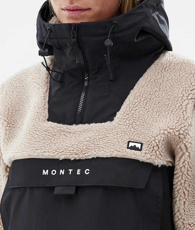 Montec Lima W 22 Fleecehood Dam Sand/Black, Bild 9 av 10